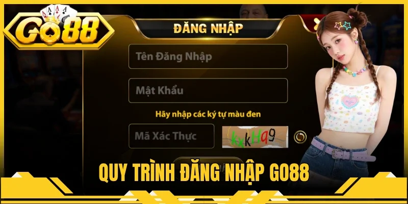 Quy trình đăng nhập Go88