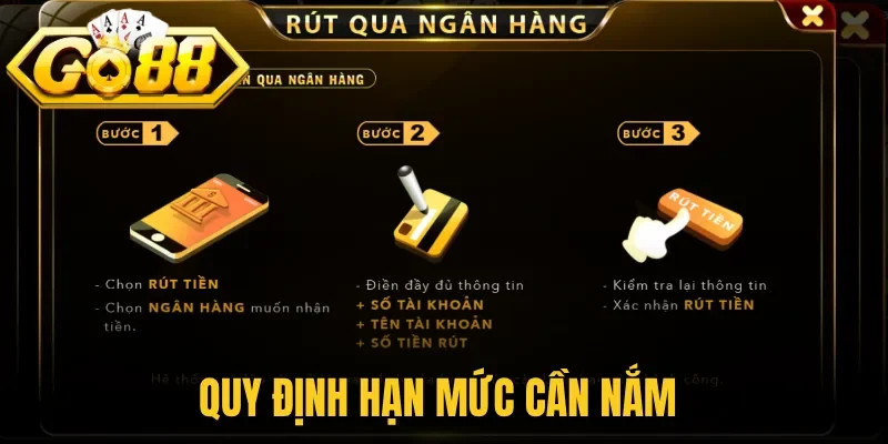 Quy định hạn mức cần nắm 